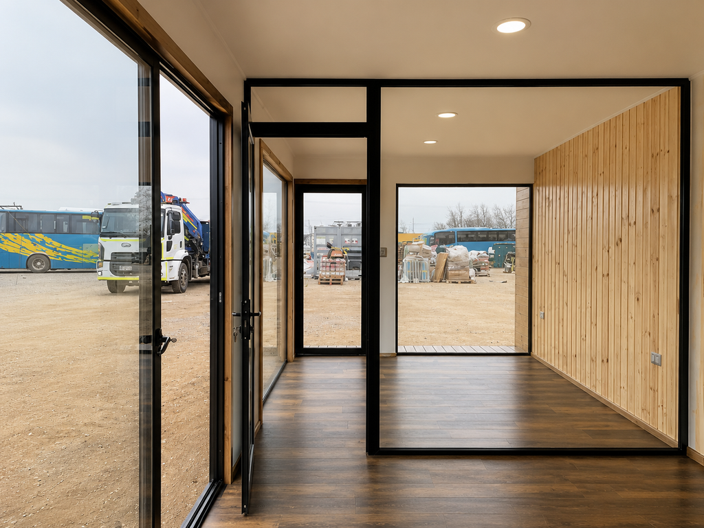 Container ufficio modulare da 24 m²