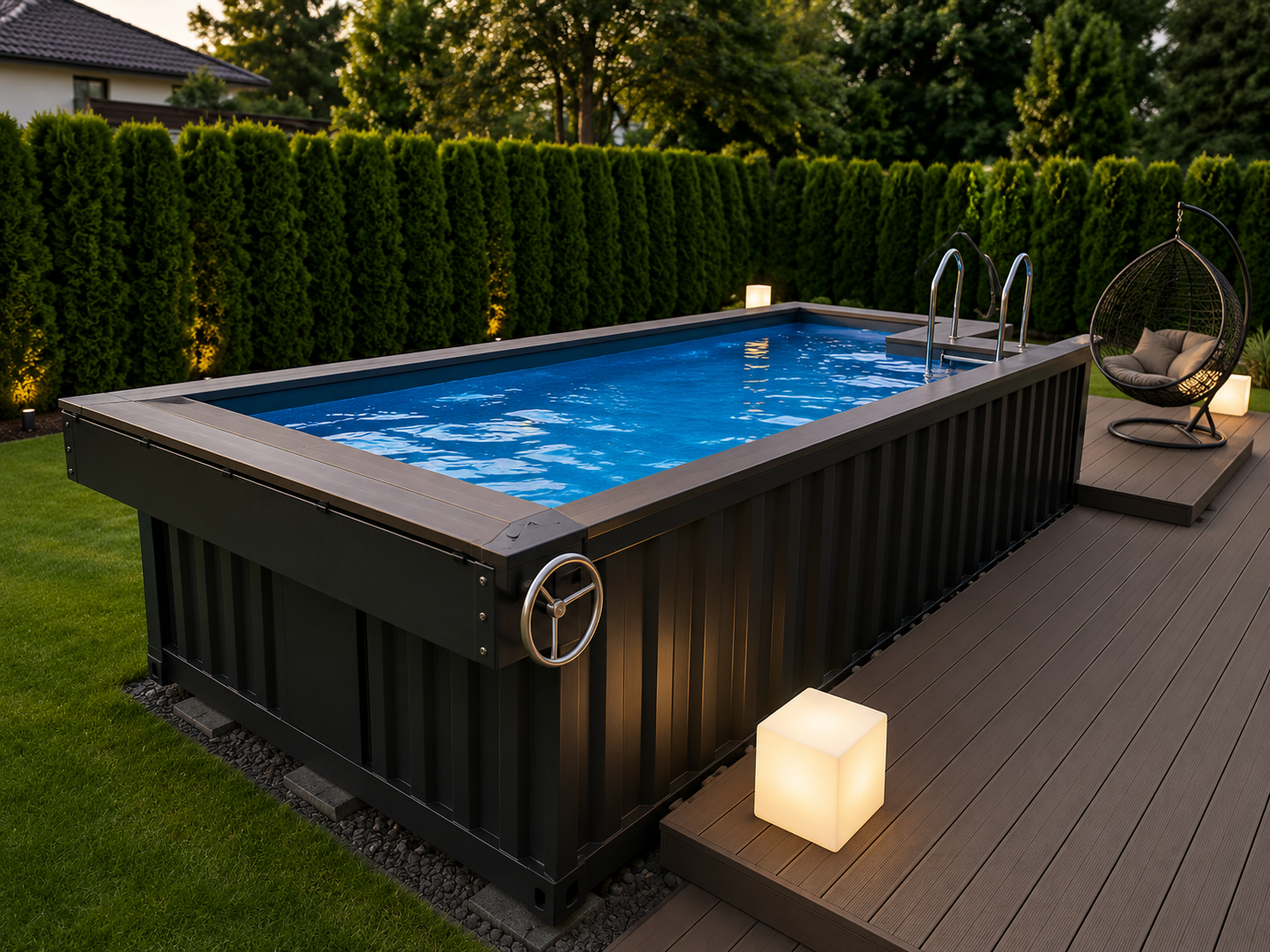 PISCINA CONTAINER “ONE TRIPPER” – 20 PIEDI