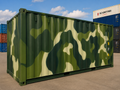 CONTAINER MARITTIMO 20 PIEDI CAMOUFLAGE – IICL 6