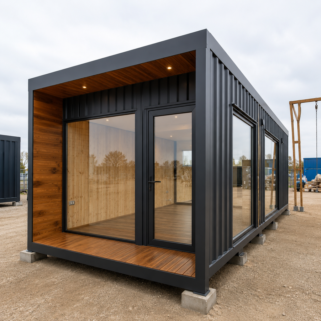 Container ufficio modulare da 24 m²