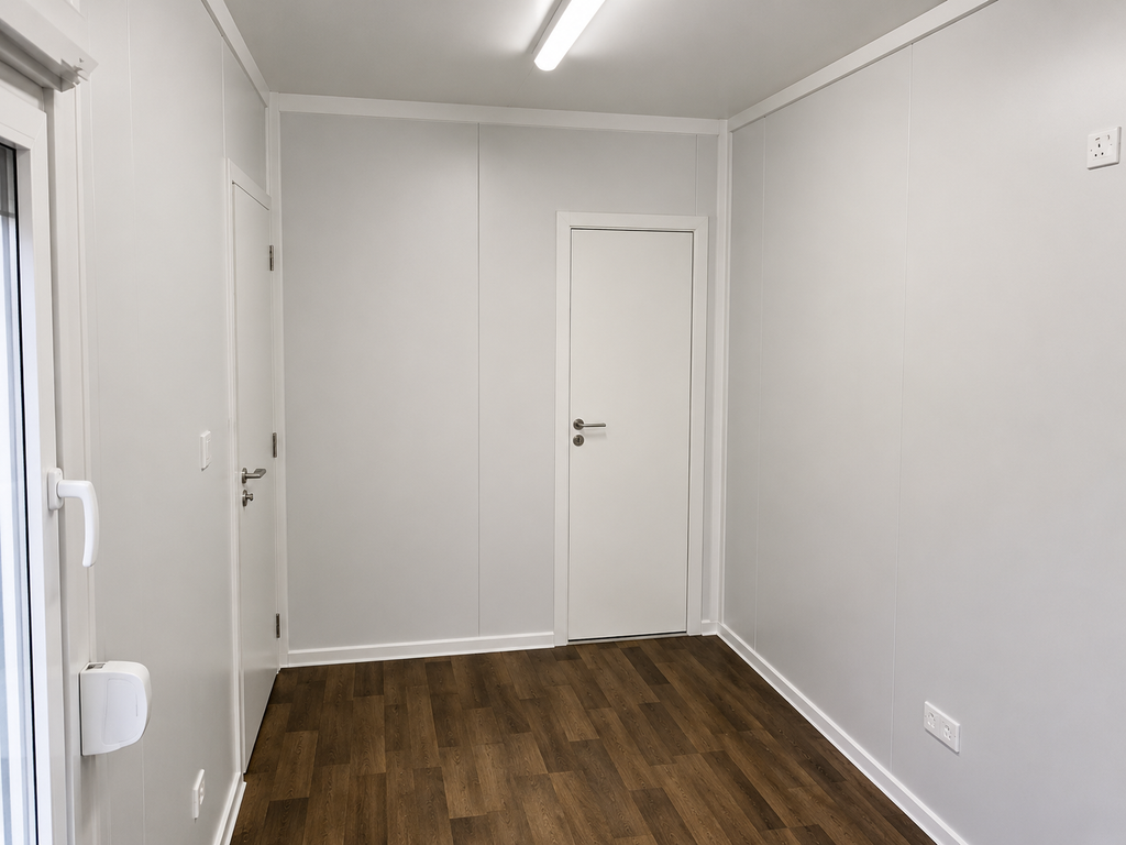 CONTAINER UFFICIO CON BAGNO E RIPOSTIGLIO