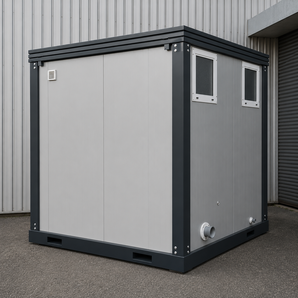MODULO SANITARIO SDU – WC, DOCCIA, LAVABO E ORINATOIO