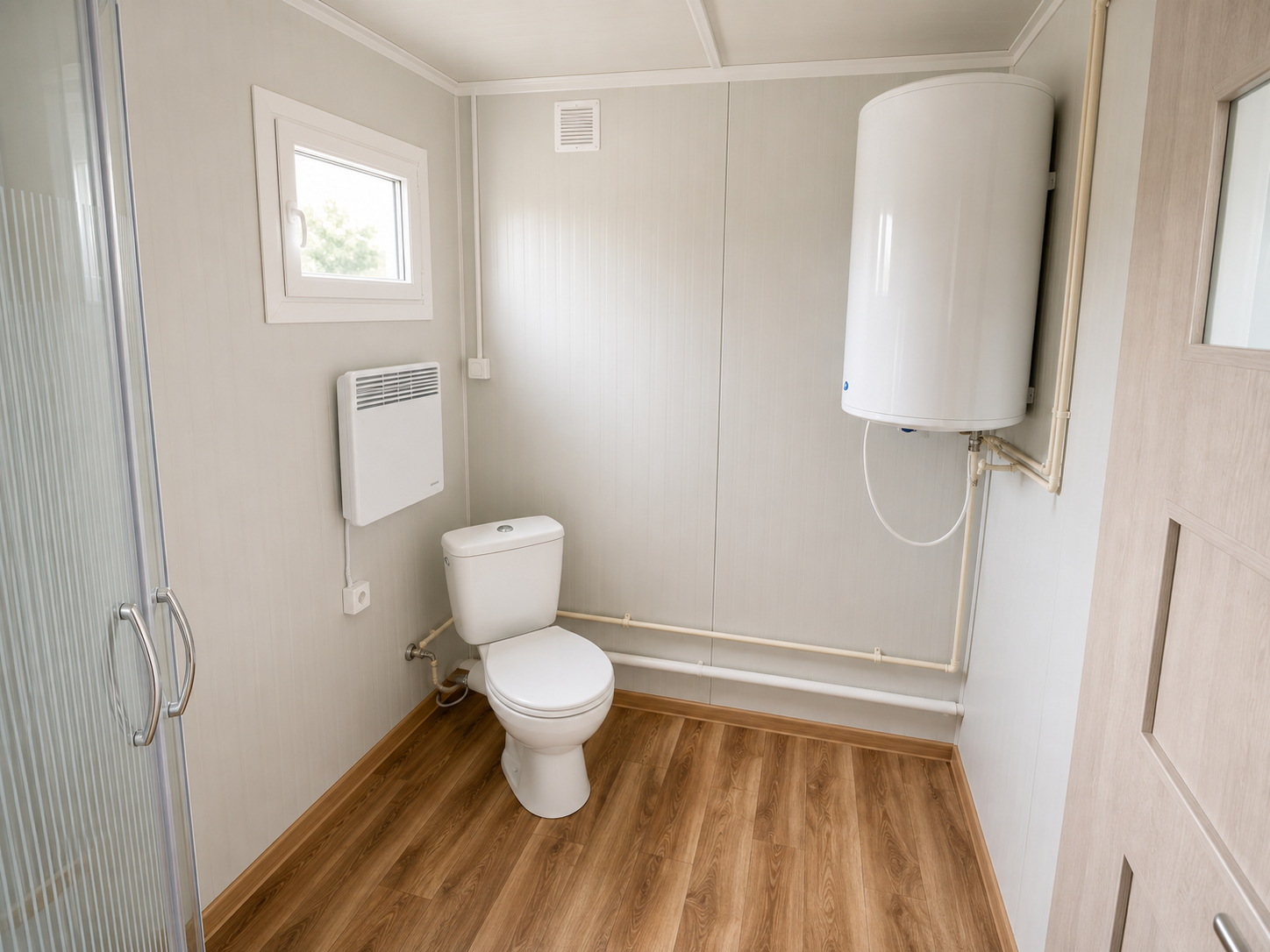 CONTAINER MODULARE DA UFFICIO  6 × 2,40 M