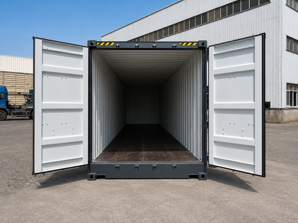 CONTAINER MARITTIMO 40 PIEDI OPEN SIDE