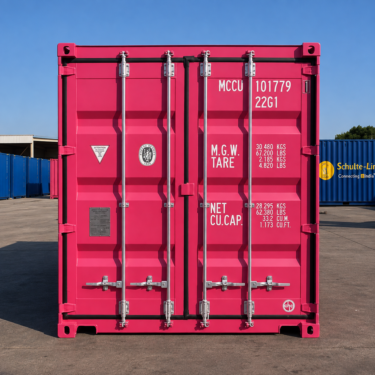 CONTAINER MARITTIMO 40 PIEDI OPEN SIDE