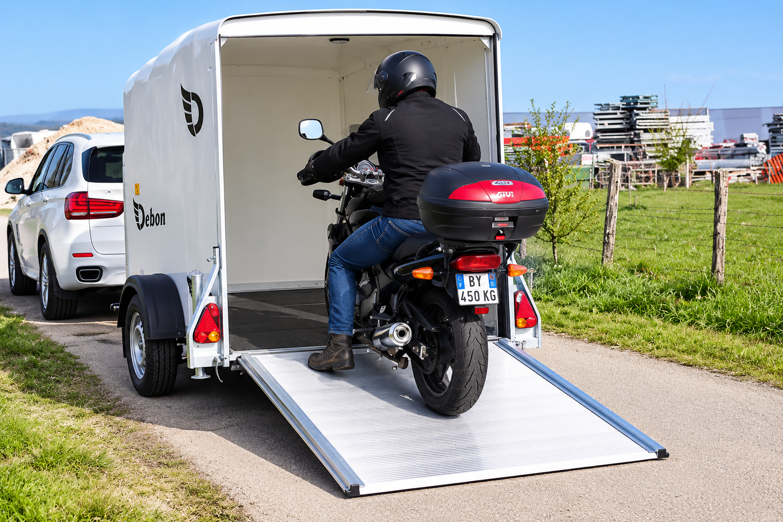 RIMORCHIO CARGO DEBON 1300 PULLMAN – CON PORTA LATERALE