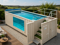 PISCINA CONTAINER PANORAMICA – 6,05 × 2,44 M