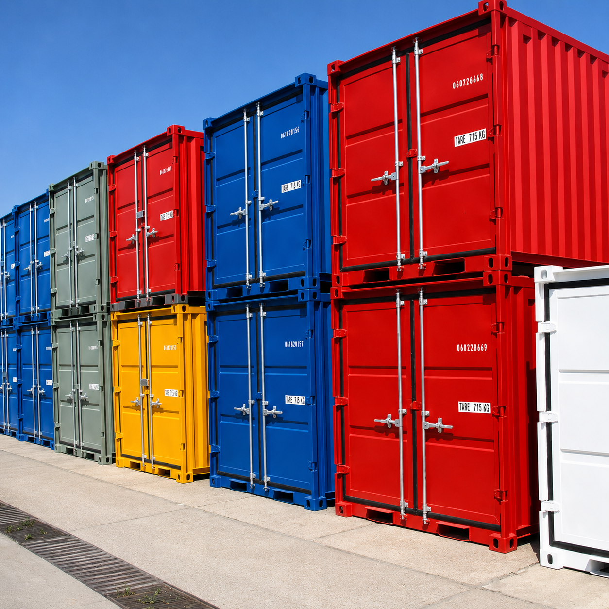 CONTAINER DI STOCCAGGIO 10 PIEDI – 3 METRI