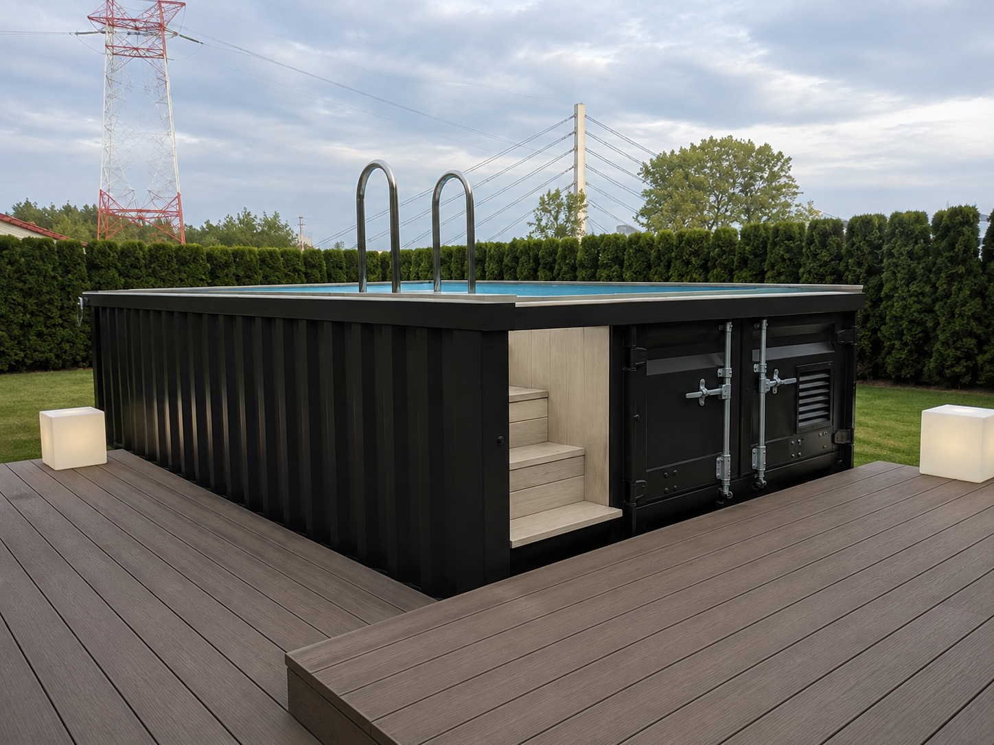 PISCINA CONTAINER “ONE TRIPPER” – 20 PIEDI