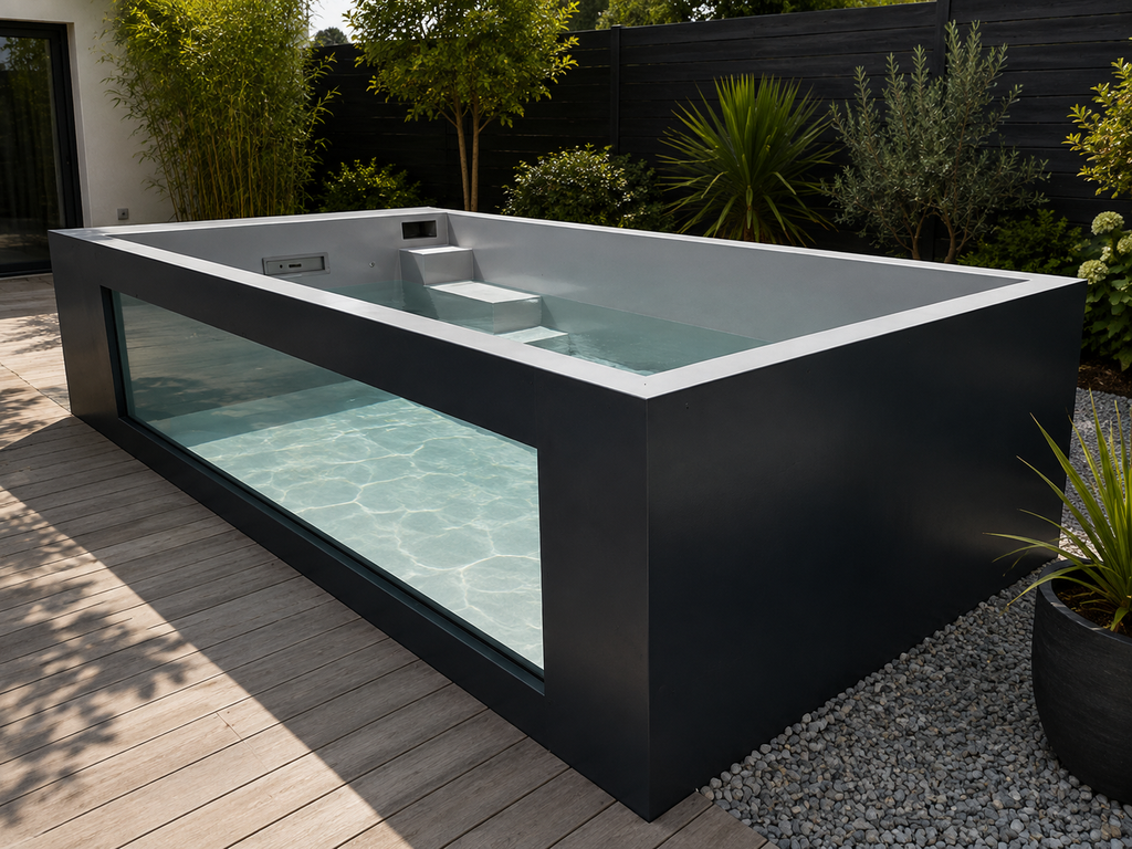 ELITEPOOL SPORT & SPA – PISCINA IN POLIPROPILENE 6,50 × 2,55 M