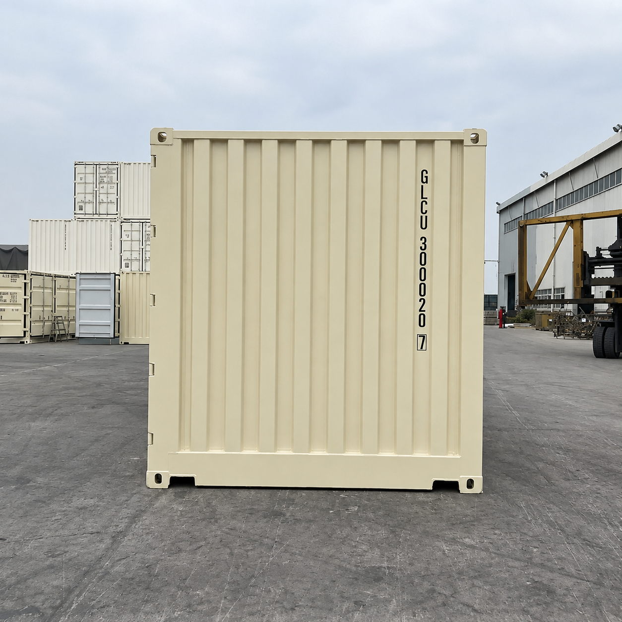 CONTAINER MARITTIMO 20 PIEDI OPEN SIDE