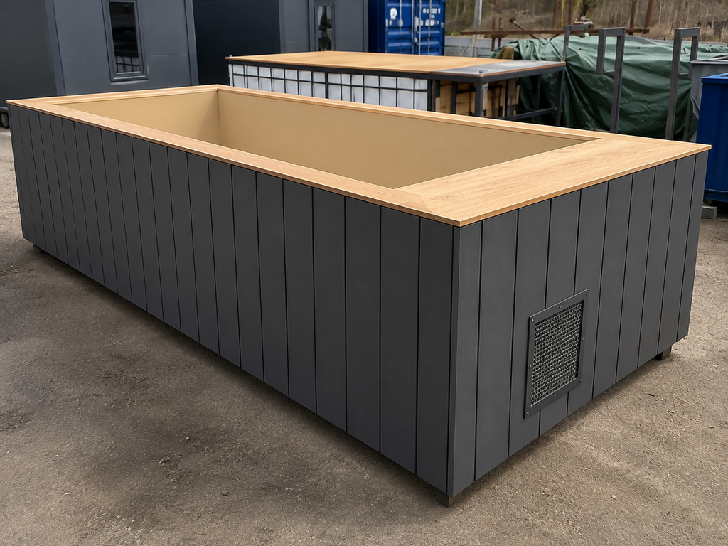 PISCINA IN POLIPROPILENE ELITE SPORT & SPA – 6,50 × 2,55 M