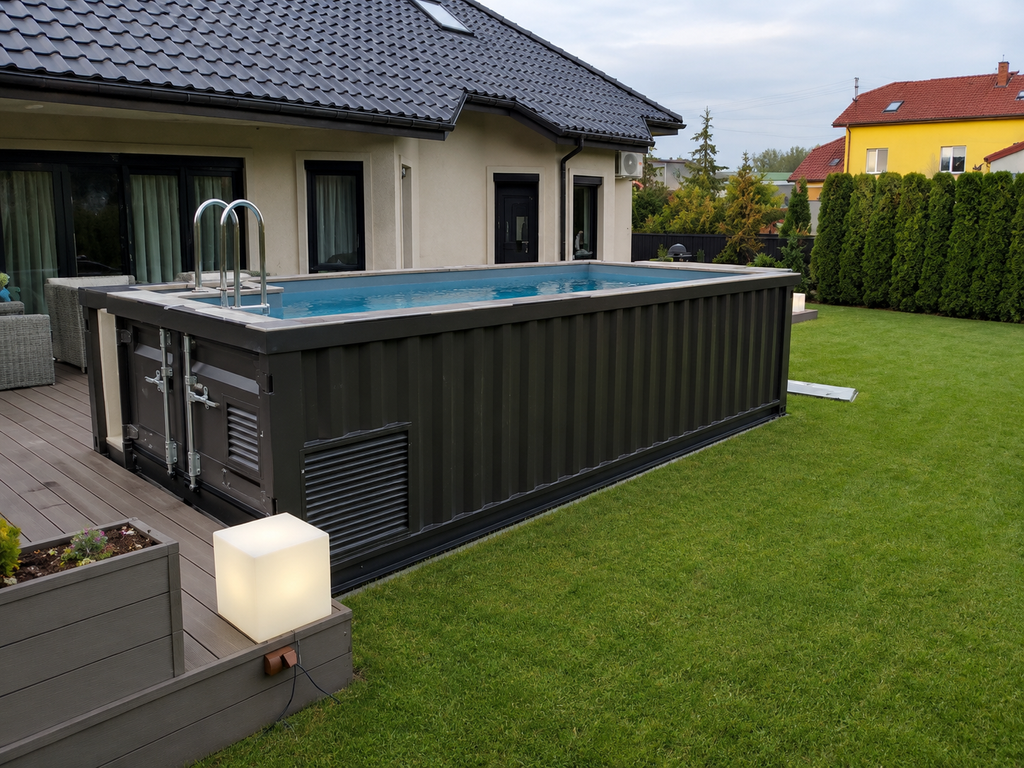 PISCINA CONTAINER “ONE TRIPPER” – 20 PIEDI