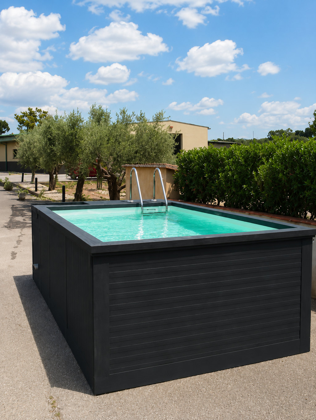 PISCINA CONTAINER MOBILE – 5,25 × 2,55 M