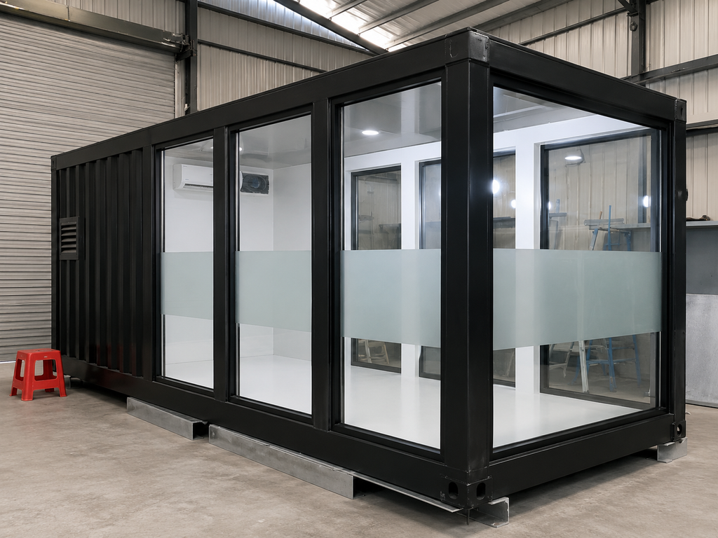 PISCINA MODULARE CONTAINER DA GIARDINO – 6 POSTI