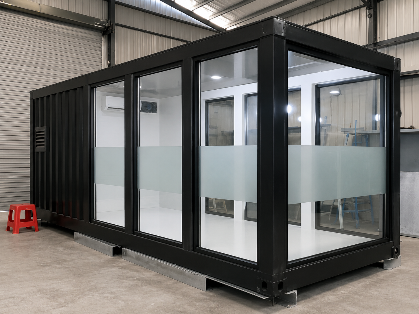 PISCINA MODULARE CONTAINER DA GIARDINO – 6 POSTI