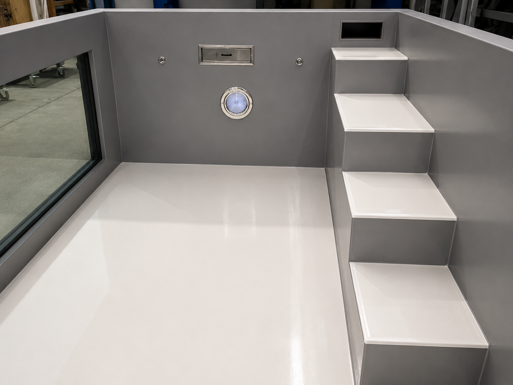 ELITEPOOL SPORT & SPA – PISCINA IN POLIPROPILENE 6,50 × 2,55 M
