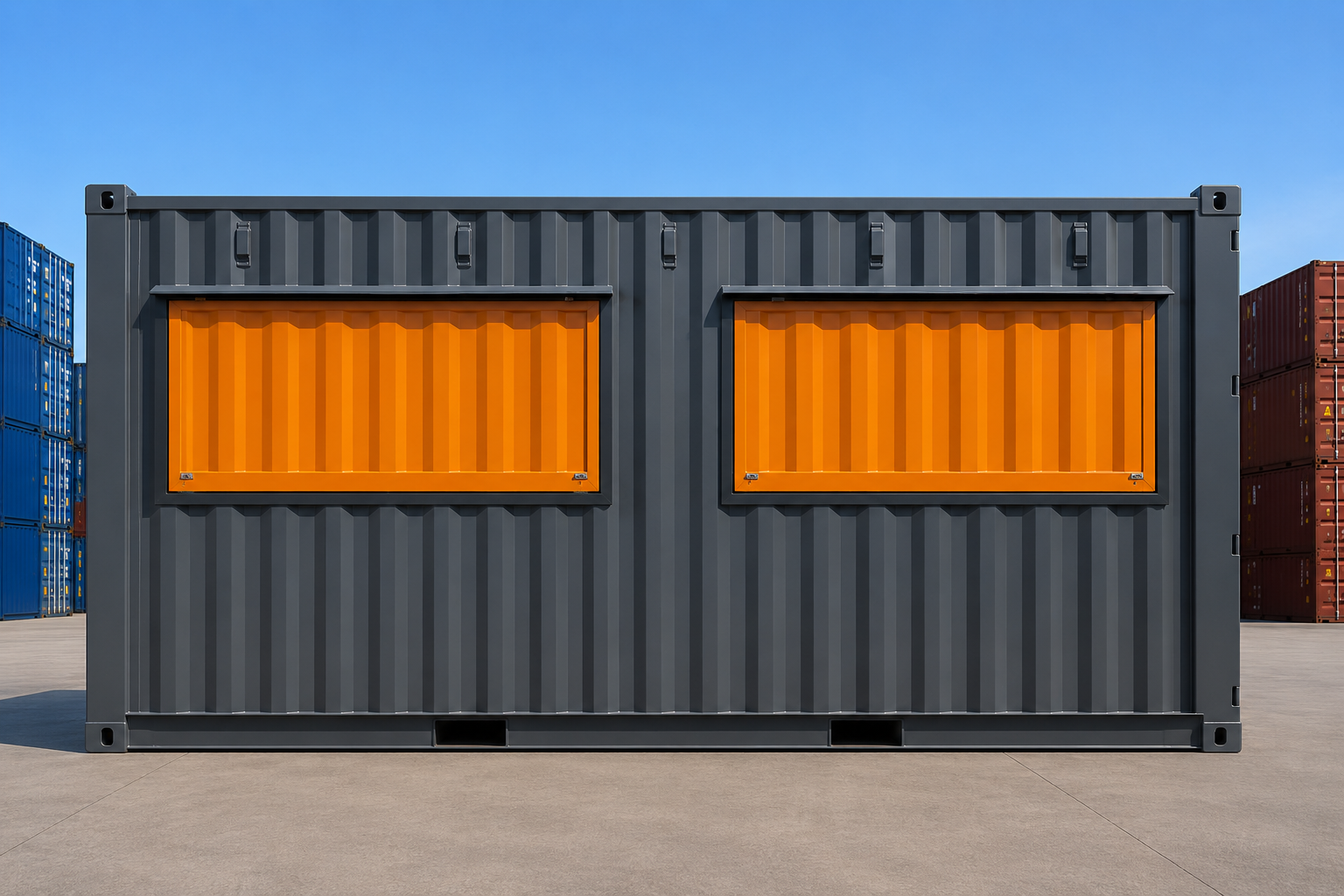 CONTAINER COMMERCIALE HC 20 PIEDI – 6,10 × 2,44 M