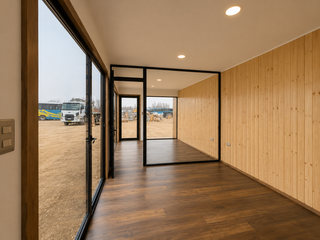 Container ufficio modulare da 24 m²