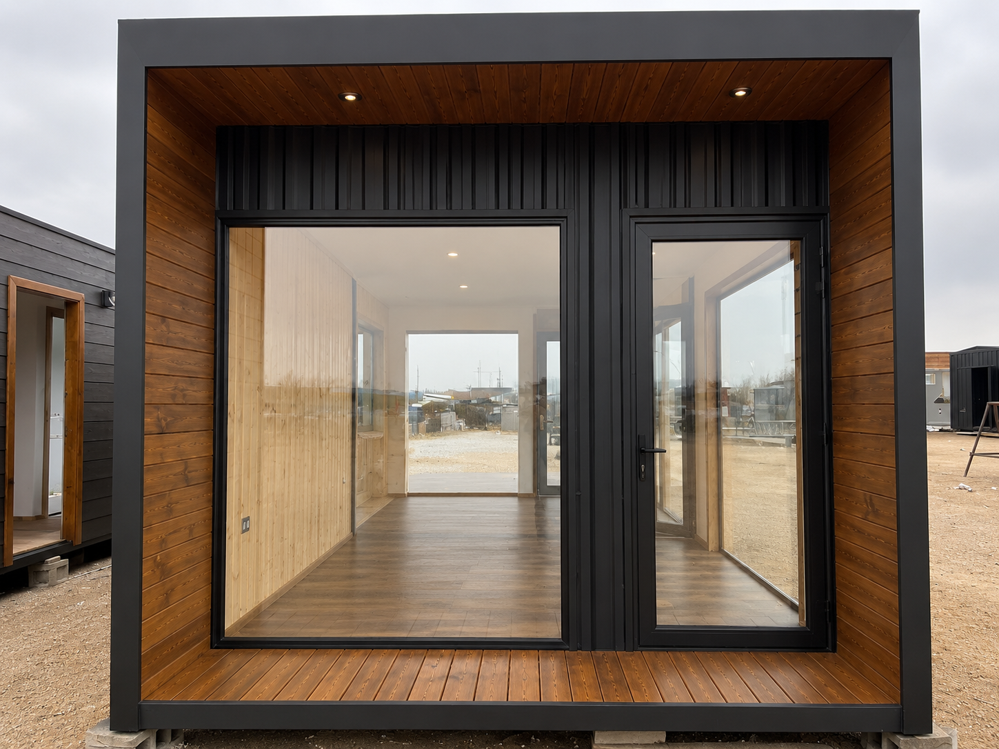 Container ufficio modulare da 24 m²