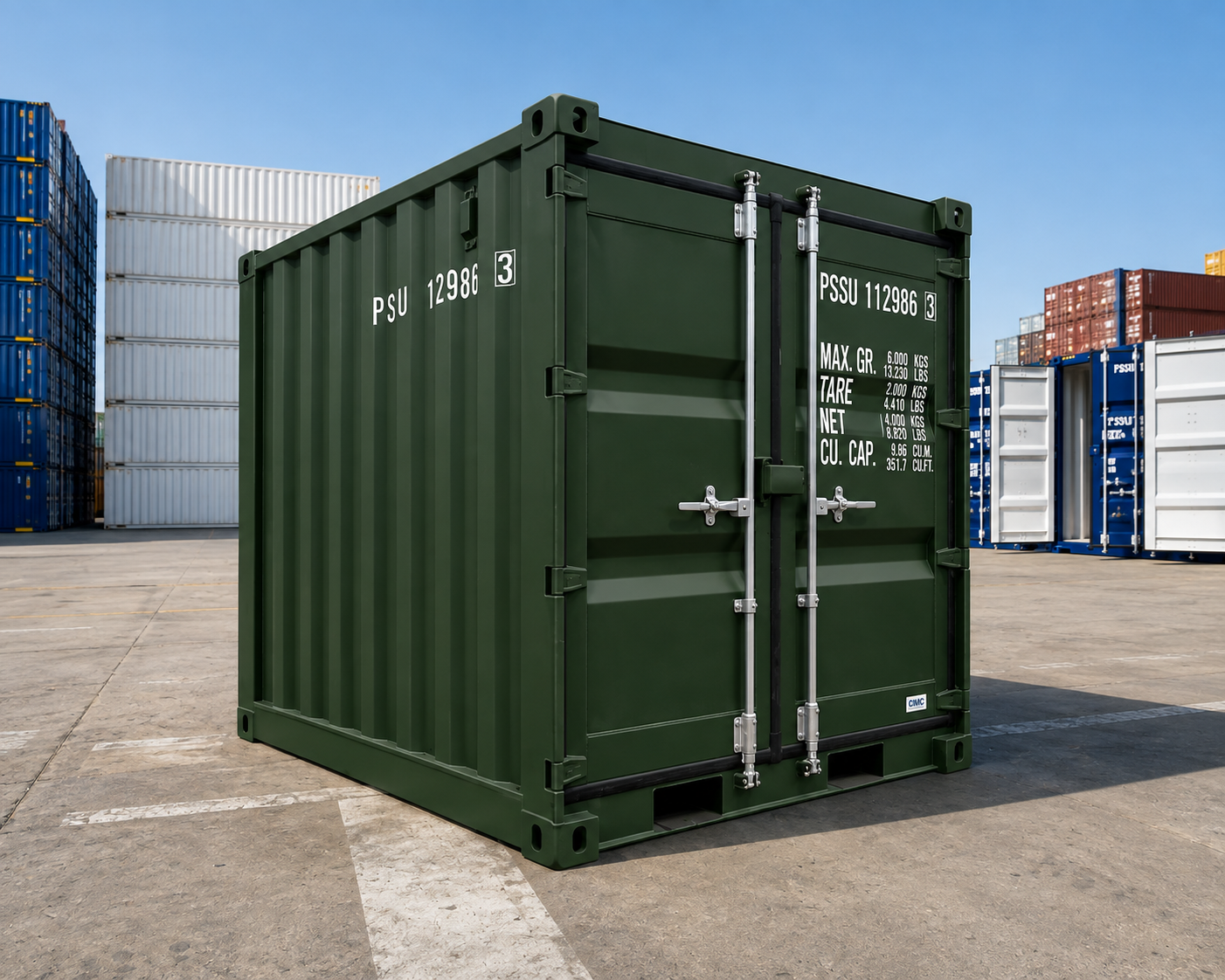 CONTAINER DI STOCCAGGIO 10 PIEDI – 3 METRI