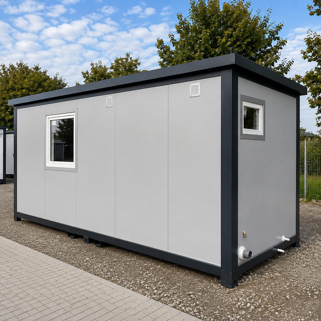 CONTAINER MODULARE DA UFFICIO  6 × 2,40 M
