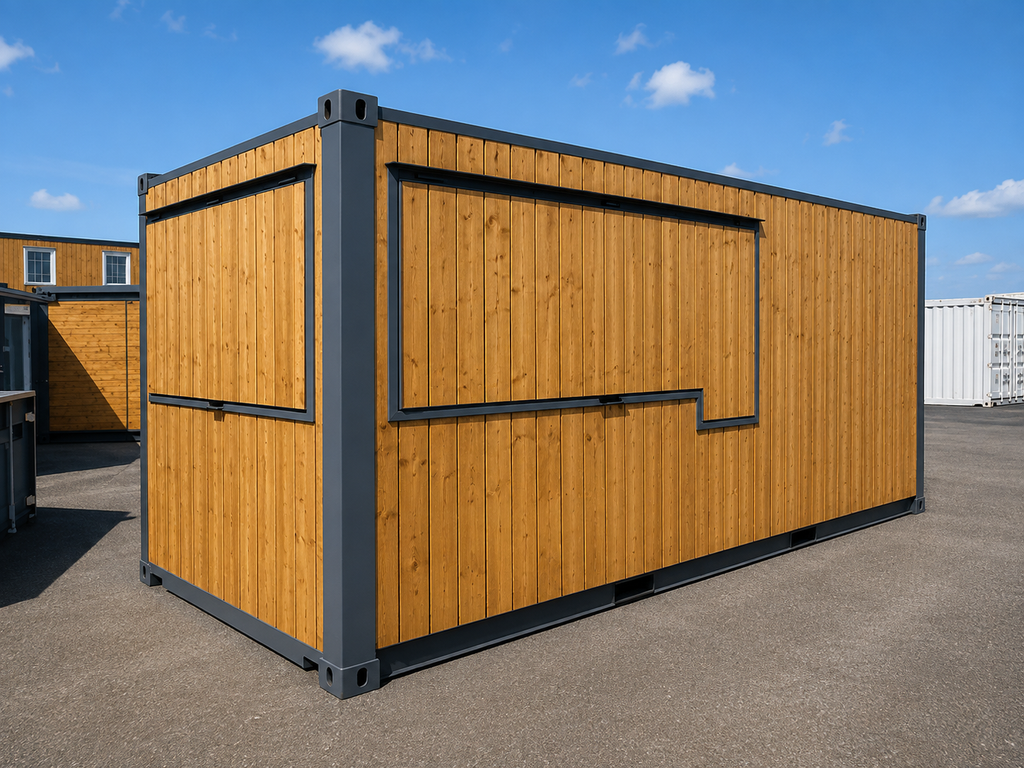 CONTAINER SNACK-BOX 20 PIEDI – BAR &amp; CHIOSCO 6,05 × 2,44 M • ISO