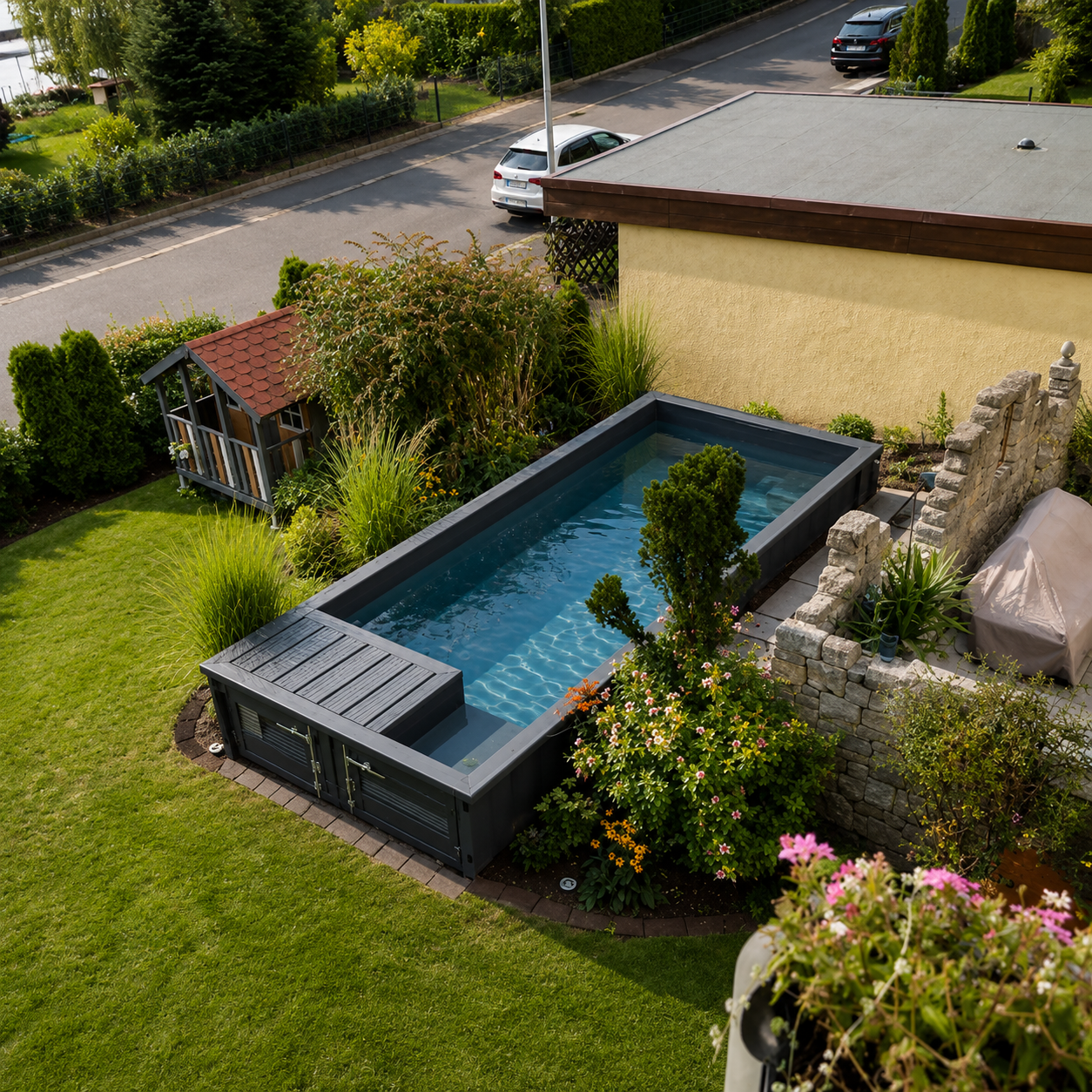 PISCINA CONTAINER SPORT &amp; SPA – JET SWIM